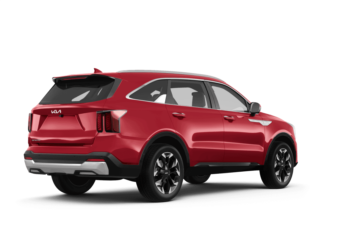 Kia Sorento - Back view Kia Sorento - Back view